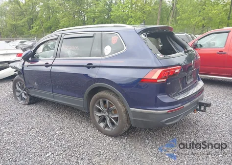 2022 Volkswagen Tiguan 2.0T Se from USA, damaged, VIN 3VV2B7AX1NM165598
